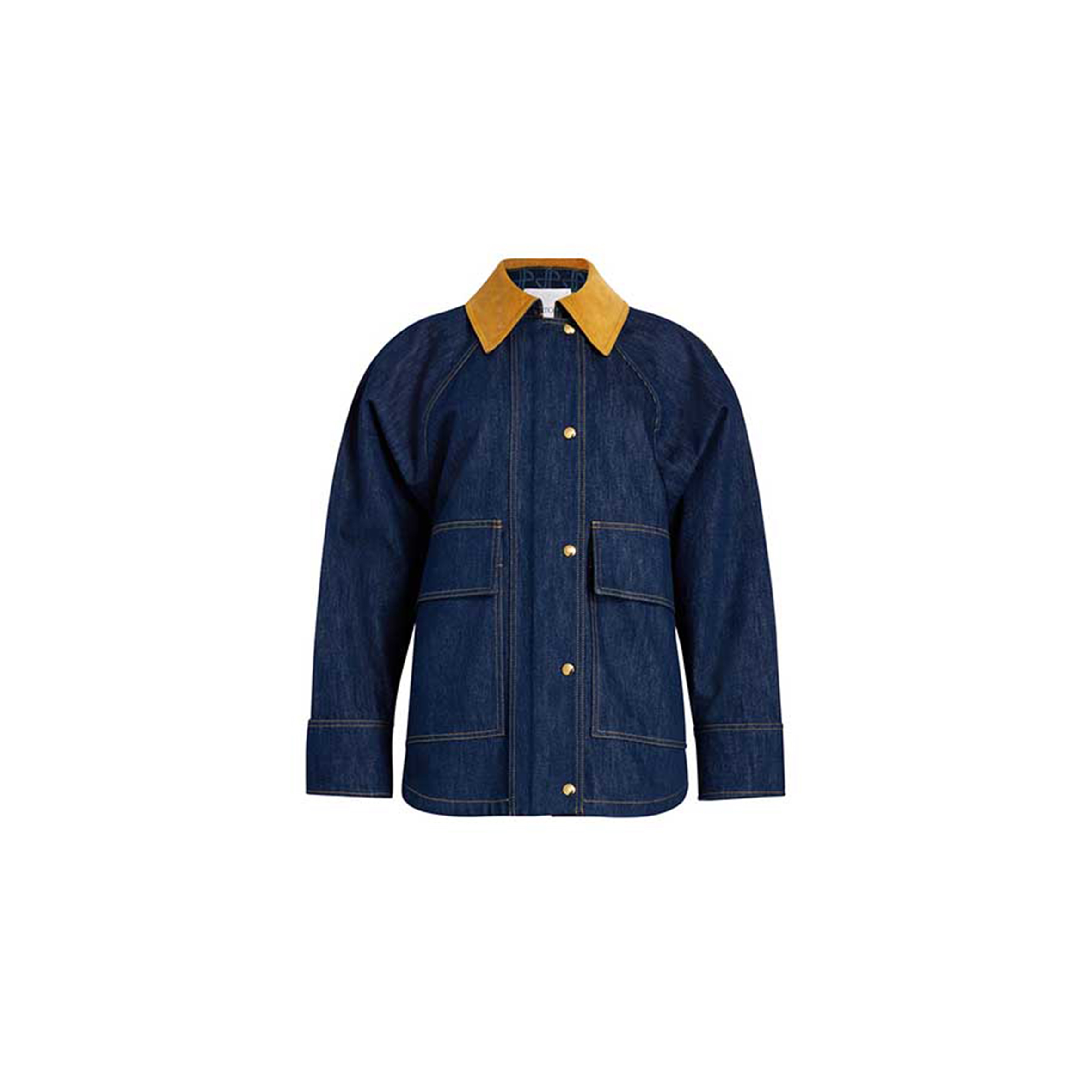 PATOU PARKA RELAXED IN DENIM BIO OU0290008602D